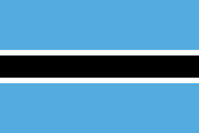 Bandera Botsuana