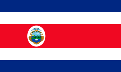 Bandera Costa Rica C/E