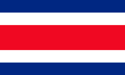 Bandera Costa Rica