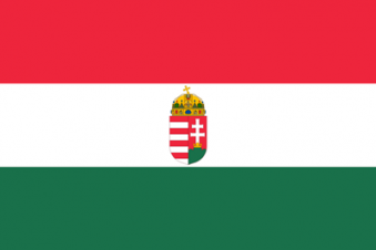 Tu Bandera - Bandera de Hungría con escudo