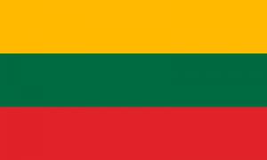 Bandera Lituania