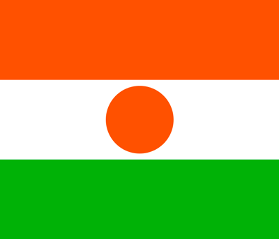 Bandera Níger