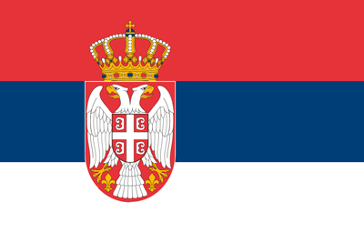 Bandera Serbia C/E