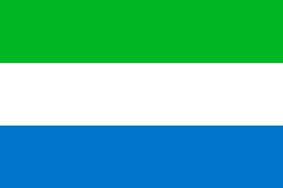 Bandera Sierra Leona