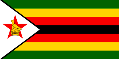 Bandera Zimbabue