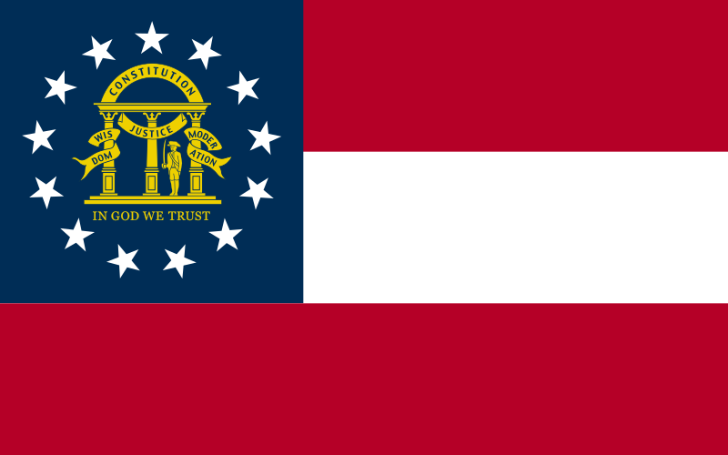 Bandera Georgia (Estados Unidos)