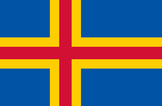 Bandera Islas de Alandia (Aland)