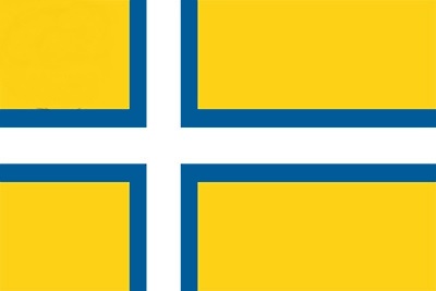 Bandera Oeste de Suecia