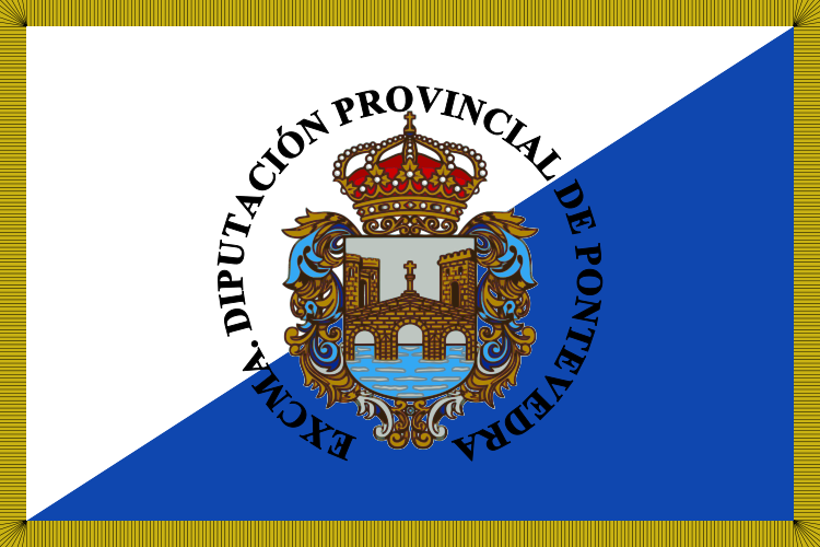 Bandera Provincia de Pontevedra