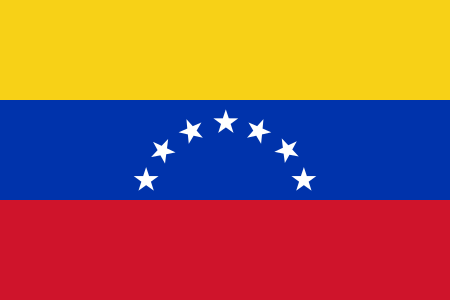 Bandera Venezuela 7 estrellas sin escudo