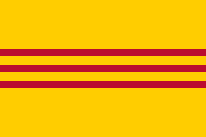Bandera Vietnam del Sur