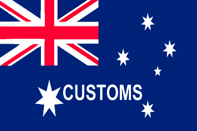 Bandera Aduanas de Australia