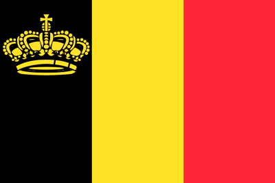 Bandera Bélgica yates