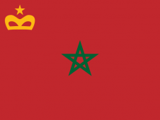 Tu Bandera - Bandera de Enseña Civil Marruecos