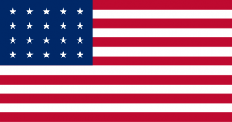 Tu Bandera - Bandera de Estados Unidos (1818 - 1819)