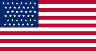 Tu Bandera - Bandera de Estados Unidos (1890 - 1891)