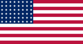 Tu Bandera - Bandera de Estados Unidos (1912 - 1959)