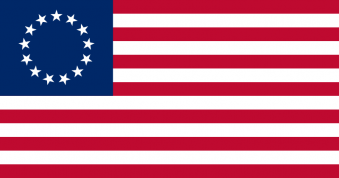 Tu Bandera - Bandera de Estados Unidos Betsy Ross (1777 - 1795)