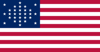 Tu Bandera - Bandera de Estados Unidos Diamond Pattern (1847 - 1848)