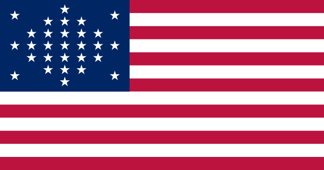 Bandera Estados Unidos Diamond Pattern (1847 - 1848)
