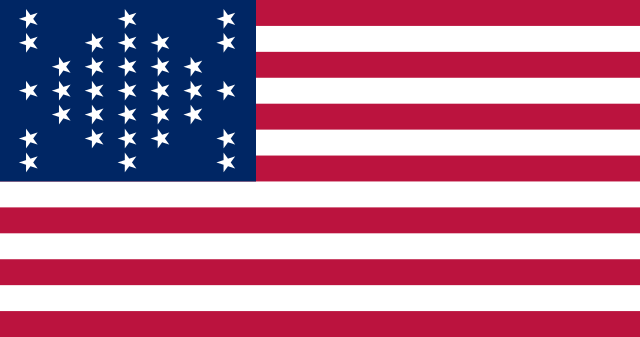 Bandera Estados Unidos Fort Sumter (1859 - 1861)