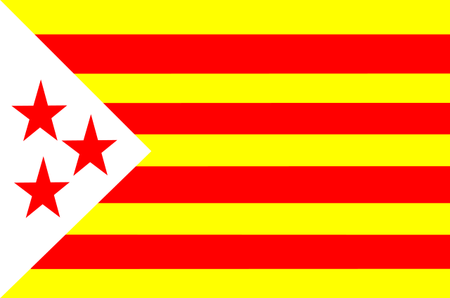 Bandera Estelada de las 3 Estrellas