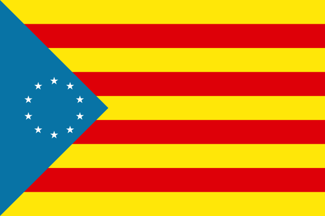 Bandera Estelada de los Países Catalanes Independentistas