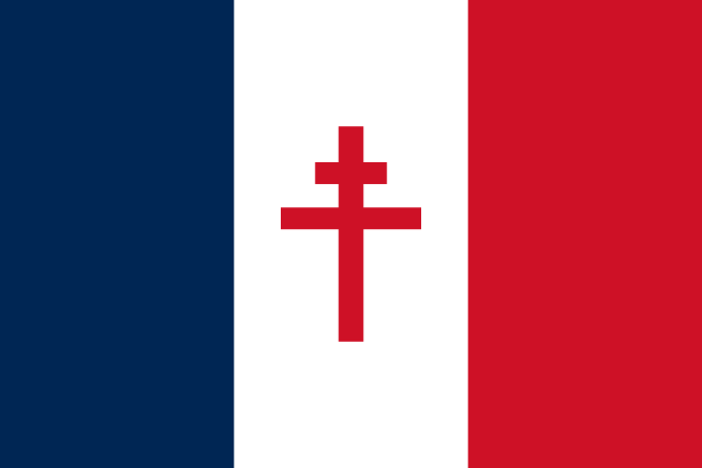 Bandera Francia Libre (1940-1944)