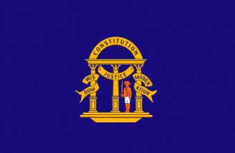 Tu Bandera - Bandera de Georgia anterior a 1879 (no oficial)