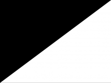 Tu Bandera - Bandera de negra sobre blanco