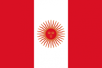 Tu Bandera - Bandera de Perú 1822