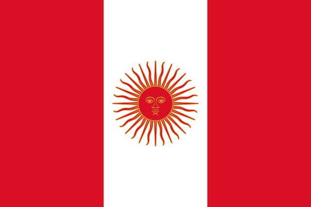 Bandera Perú 1822