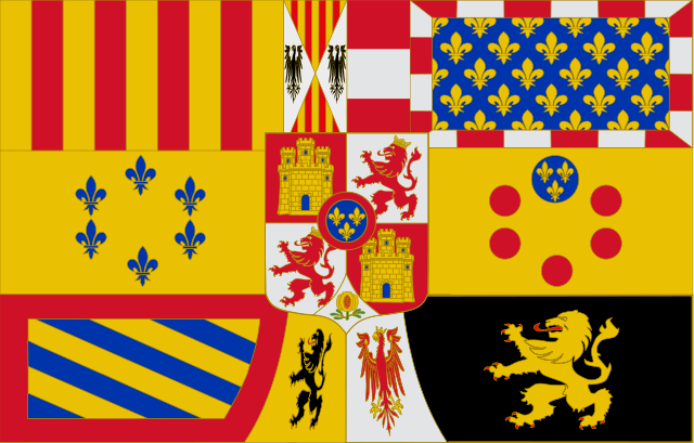 Bandera Real de la Monarquía Católica Española