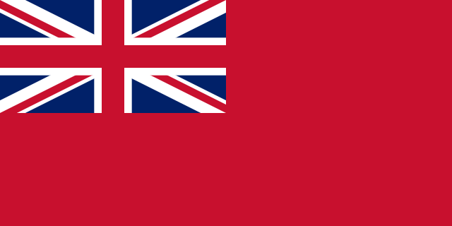 Bandera Reino Unido Naval