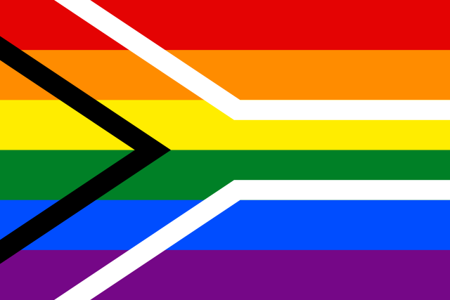Bandera Sudáfrica Gay