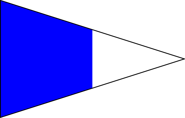 Bandera Abecedario Náutico CIS - RPT 2