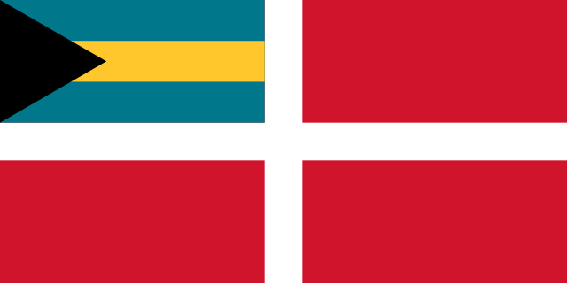 Bandera Bahamas mercante