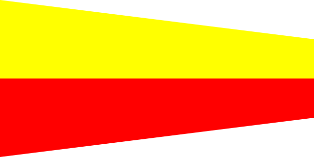 Bandera Náuticas número 7 CIS