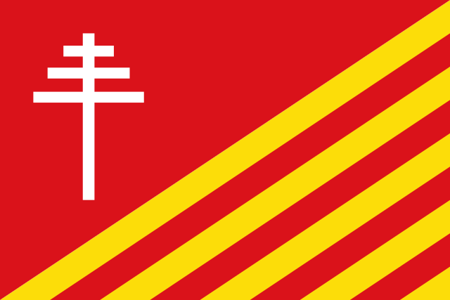 Bandera San Gregorio (Gerona)