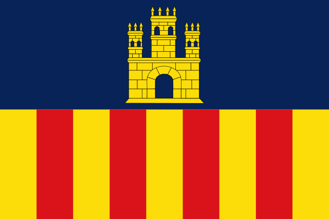 Bandera Villanueva y Geltrú (Vilanova i la Geltrú)