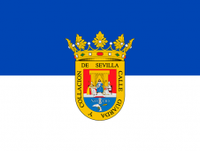 Tu Bandera - Bandera de Alcalá del río con escudo