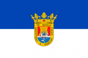 Tu Bandera - Bandera de Alcalá del río con escudo