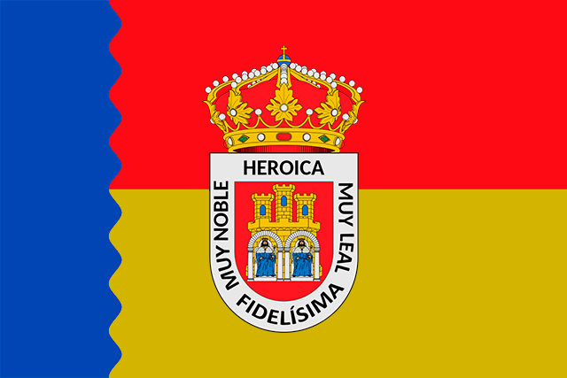 Bandera Villarcayo de Merindad de Castilla la Vieja