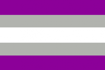 Tu Bandera - Bandera de Gris-Asexual