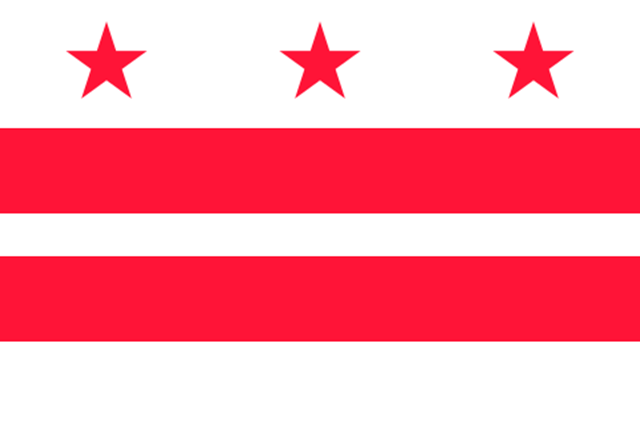Bandera Washington D. C.