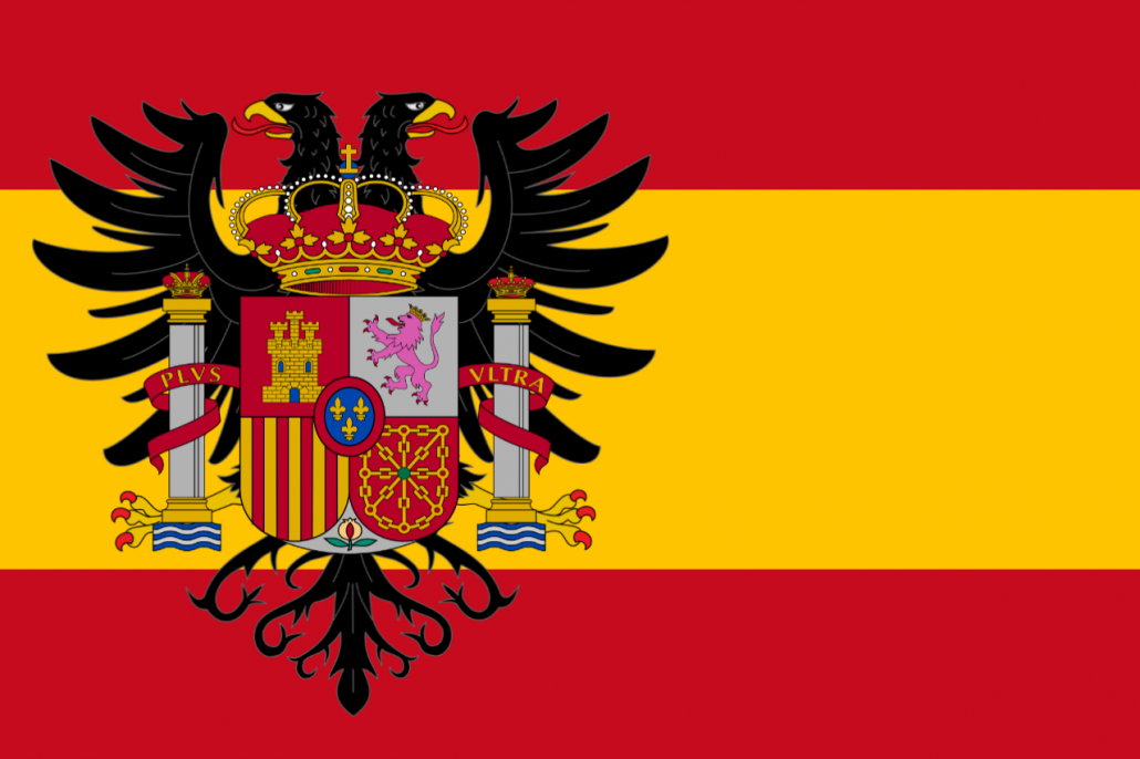 Bandera de España Actual con Águila